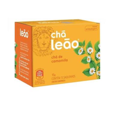 Imagem de Chá Leão sabor Camomila 15 sachês de 1g - Chá Leão