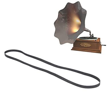 Imagem de Cinto para toca-discos, 200/270 mm preto de substituição gravador de borracha 2 tamanhos fita cassete fita fita adesiva máquina player cinto (270 mm)