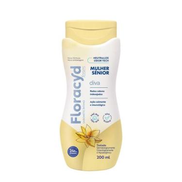 Imagem de Floracyd Mulher Sênior Diva - Sabonete Líquido Íntimo 200ml