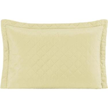 Imagem de Porta Travesseiro Matelado MICROPERCAL 400 Fios 70cm x 50cm Cores Lisa