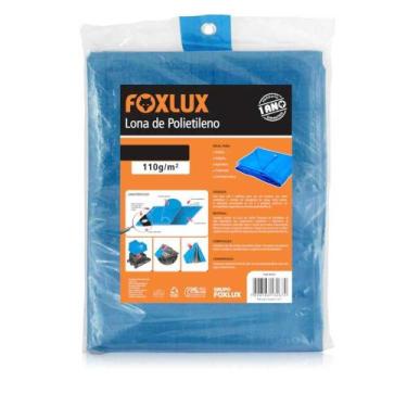 Imagem de Lona Polietileno 03X02m=09M² 110G/M² Azul Foxlux
