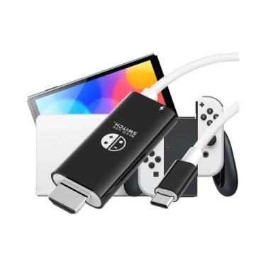 Imagem de Cabo 4K 100W PD Tipo C Para HDMI Para Switch, Laptop, Tablet, Celular 