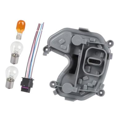 Imagem de Riloer Suporte de lâmpada traseira traseira chicote de lâmpada, conjunto de placa conector de luz traseira compatível com Jeep Renegade 2015-2023, 1 peça (direita)
