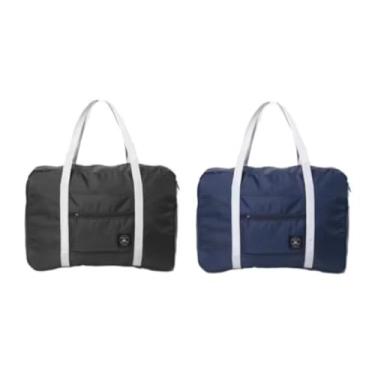 Imagem de Kit 2 Bolsas de Viagem Mala Dobrável Capacidade Impermeável em Cores Aleatórias