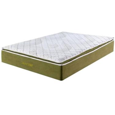 Imagem de Colchão Monte Verde Queen com Molas Ensacadas 30x198x158 Colchominas Cor Verde