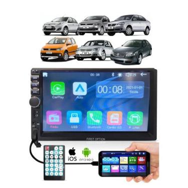 Imagem de Kit Multimídia Fox SpaceFox 10 / 13 7 Pol CarPlay AndroidAuto - 7810HC