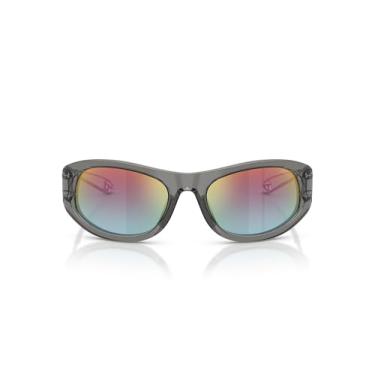 Imagem de Diesel Eyewear DL2007U Óculos de sol de ajuste universal Cat Eye, cinza, 57 mm