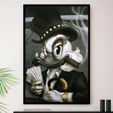 Imagem de Genérico, Quadro Tio Patinhas Sala Quarto Rico Decorativo A3 35x45cm