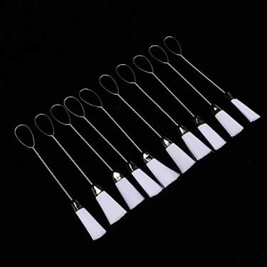 Imagem de RiToEasysports Nylon Explode para Limpar a Máquina de Costura, Ideal para Teclado de Computador, 10 Pacote