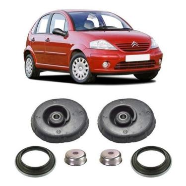 Imagem de Coxim Com Rolamento Suspensão Dianteira C3 2006 2007 2008
