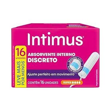 Imagem de Absorvente intimus interno super leve 16 pague 15 - Kimberly-Clark