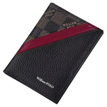 Imagem de Carteira William Polo 100% Original Slm - Preta