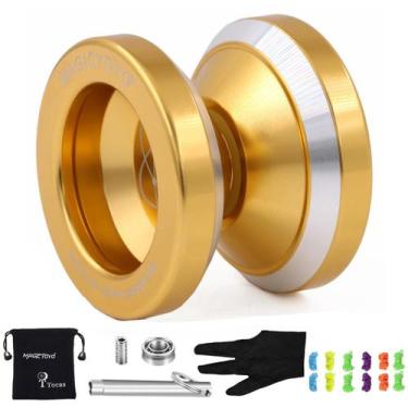Imagem de Yoyo MAGICYOYO N8 Pro, responsivo e sem resposta, dourado
