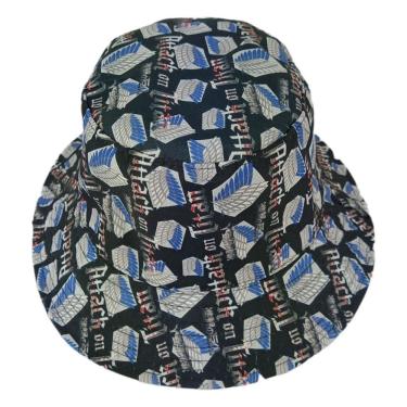 Imagem de Chapéu Praia Pescador Bucket Geek Attack On Titan Estampado