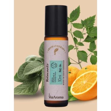 Imagem de Óleo Essencial RollOn Relaxante Via Aroma 10ml Aromaterapia Portátil E