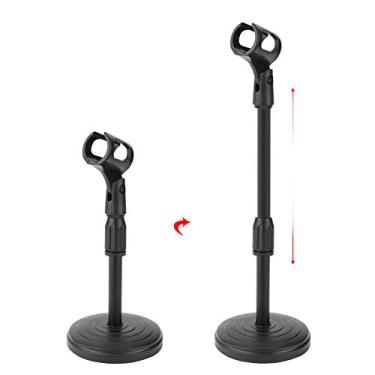 Imagem de Mingzhe Suporte de Microfone Curto de Mesa Ajustável Suporte Portátil de Microfone para Gravação de Estúdio