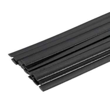 Imagem de HARFINGTON 1 conjunto (20 peças) de hastes de solda de plástico de 20 cm, tiras de soldagem TPO para para-choques de carro, caiaque, reparo diário, para-choques de plástico, preto