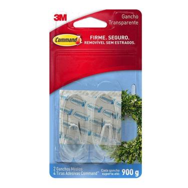 Imagem de Gancho adesivo Command médio 2 unid HB004270540 3M