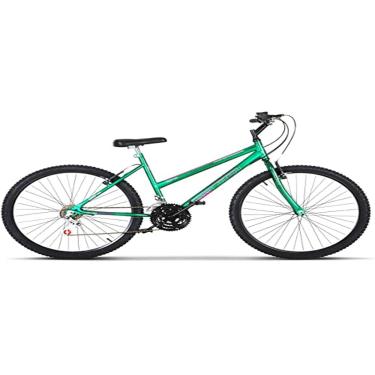 Imagem de Bicicleta de Passeio Ultra Bikes Esporte Aro 26 Reforçada Freio V-Brake – 18 Marchas Verde