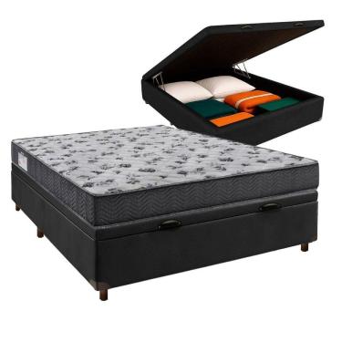 Imagem de Cama Box Bau + Colchão Casal D33 Iso100 Ortobom