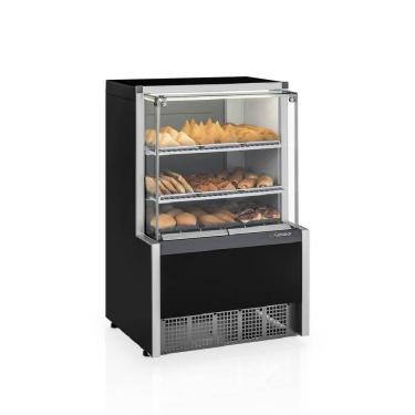 Imagem de Vitrine Estufa Gelopar Aurora MEQA-075R Preta 75cm - 220V
