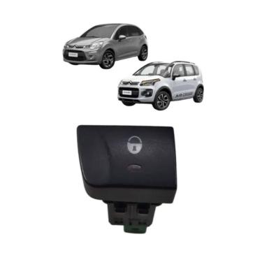 Imagem de Botão Trava Eletrica Citroen C3 Aircross 96661967ZD