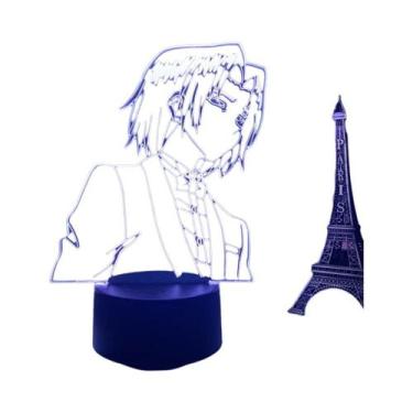 Imagem de Luz Noturna LED 3D Sensor De Toque Hisoka Hunter X Hunter Para Criança