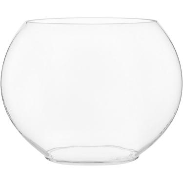 Imagem de Vaso Decorativo Enfeite Planta Vidro 33x42x15cm Transparente