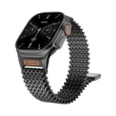 Imagem de Pulseira Magnética De Aço Inoxidável Milanesa De 49mm 46mm 45mm 44mm P