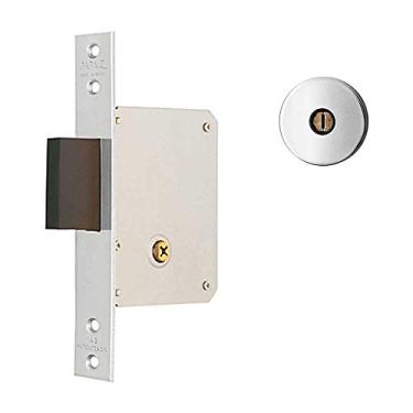 Imagem de Fechadura Trava Auxiliar Tetra 142 com 4 Voltas Cromada