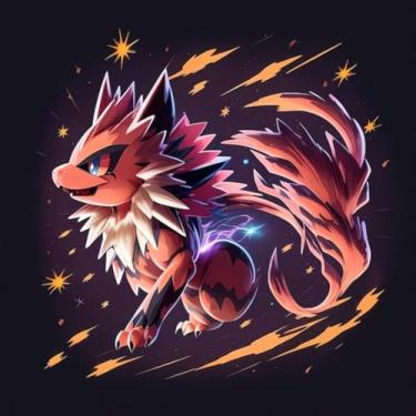 Imagem de Adesivo de Parede Anime Monstros Fofinhos Decoração Infantil Colorida Barkvyn 30x30cm