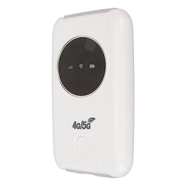 Imagem de Slot para cartão SIM 5G desbloqueado, roteador portátil 300Mbps LTE USB, bateria de 3200 mAh, até 10 dispositivos, para viagens, transmissão ao vivo ao ar livre