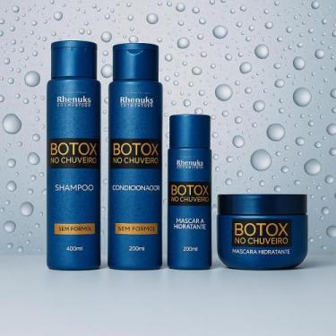 Imagem de Kit Capilar Botox No Chuveiro Rhenuks Cosméticos- 4Itens