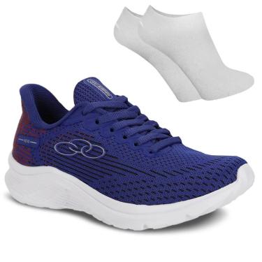 Imagem de Kit Tênis Olympikus Delta Infantil + Par De Meia