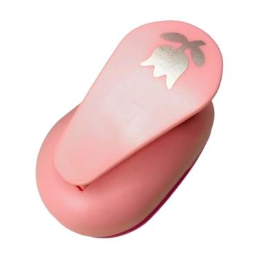 Imagem de FashionCha Perfurador de Papel, Ferramenta de Corte Versátil para Fazer Confetes, Materiais Escolares E de Escritório, Rosa