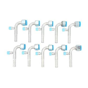 Imagem de Conector de Mangueira AC de Carro 10PCS, Mangueira de Drenagem de Ar Condicionado de Alumínio Universal Adequada para Carros, Caminhões, Veículos de Engenharia, Modificação de Ar