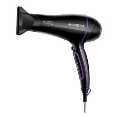 Imagem de Secador de cabelo 2.000 watts Black Purple SCN-01 (110V) - Mondial, Pr