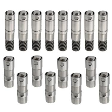 Imagem de Aspaton Conjunto de 16 elevadores de tufos de válvula de rolo compatíveis com Escalade Silverado Sierra Yukon 1500 5.3L 6.0L 6.2L 12499225 12639516 17122490