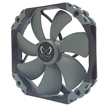Imagem de Ventilador silencioso Scythe Kaze Flex 140 mm, PWM 300-1800RPM, armação redonda, pacote único