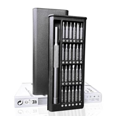 Imagem de Conjunto de chaves de fenda de precisão pequena 25 em 1, kit de ferramentas de reparo magnético profissional para telefone, computador, relógio, laptop, campainha de anel, óculos