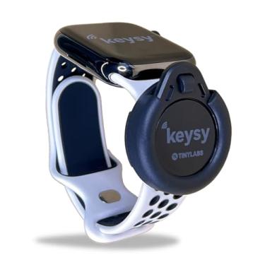 Imagem de Keysy Suporte de chaveiro para pulseira de relógio RFID (preto)