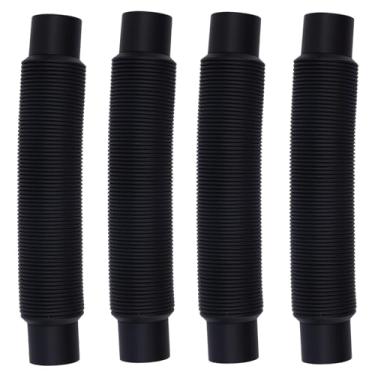 Imagem de 4pçs Conector Mangueira Barril Água Chuva, 3,18cm Diâmetro Extensível Adaptador Desviador Calha Conecta 2 Barris Água Chuva para Exterior Jardim Uso Doméstico