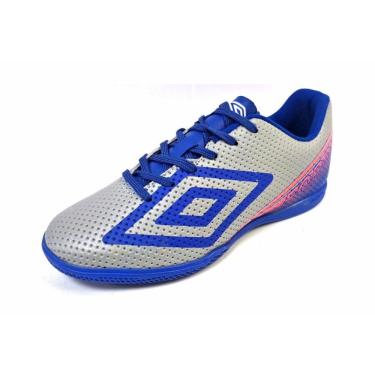 Imagem de Tenis FORCE Futsal cza/azl/rsa - Umbro