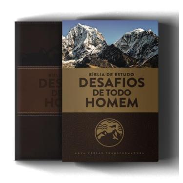Imagem de Livro - Bíblia de Estudo: Desafios de todo homem - 3ª edição - NVT