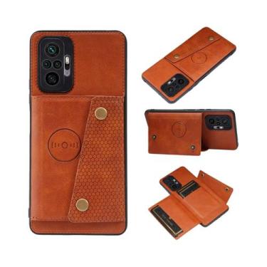 Imagem de Capa Carteira De Couro Para Redmi Note 13 pro 5G Com Slot Para Cartão 