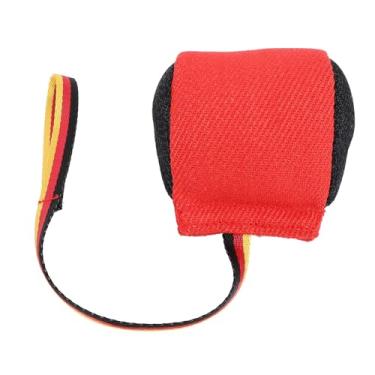 Imagem de Atyhao Brinquedo de Corda de Bola de Exercício para Cães, Brinquedo de Rebocador Resistente a Mordidas para Brincadeiras Interativas Internas e Externas, Reduz a Ansiedade Com Materiais (vermelho e