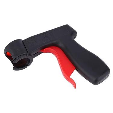 Imagem de Generic Pistola Aperto Gatilho Ergonômico Aerossol Spray Pode Arma para Todos Os Tipos de Aerossóis 1 Pçs Preto + Vermelho para Entusiastas Pintura