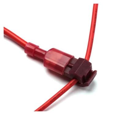 Imagem de Conectores de cabo elétrico rápido 10/50 peças de encaixe terminal de bloqueio de emenda conector de fio de crimpagem (3,50 peças)