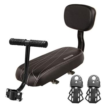Imagem de Conjunto de apoio de braço para apoio de braço para assento traseiro de bicicleta, almofada de segurança infantil para banco traseiro de bicicleta, conjunto de assento traseiro de bicicleta, almofada