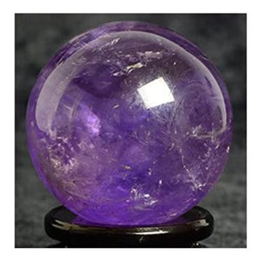 Imagem de Home Collections Decoração de casa, quartzo natural ametista bola bola de cristal presentes de pedras preciosas, cristal natural